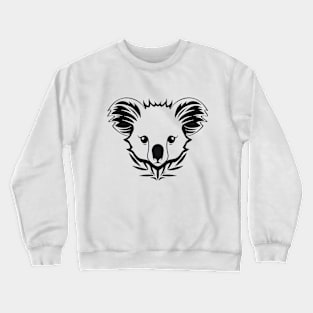 Koala Animal Freedom World Wildlife Wonder Vector Graphic Crewneck Sweatshirt